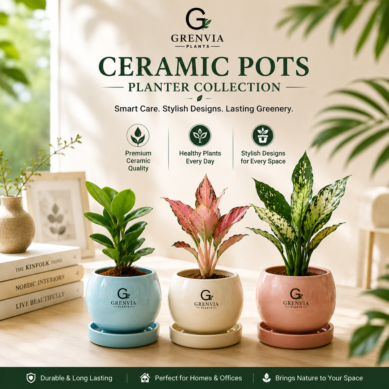 Premium Ceramic Planters