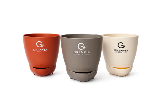 Grenvia AquaEase™ Self-Watering Planter set of three