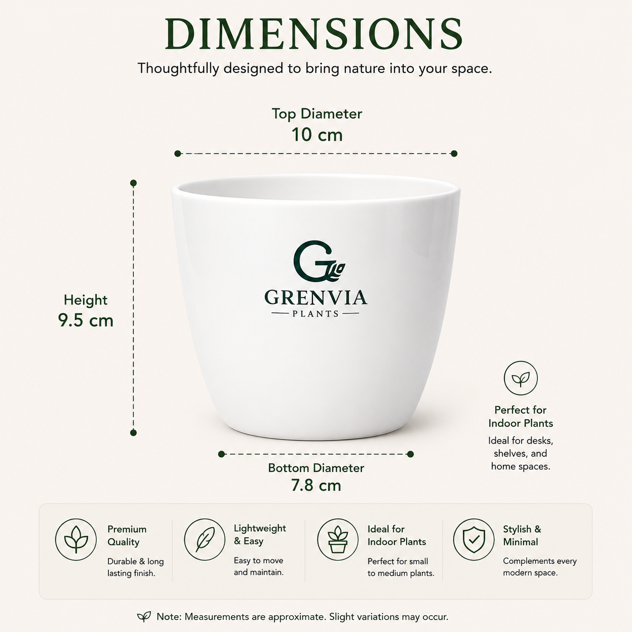 Grenvia Aura™ Collection-set of two planters