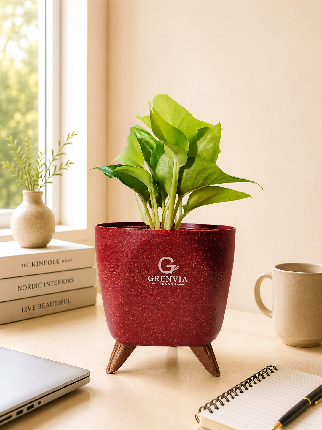 Neon Pothos – Tripod Collection