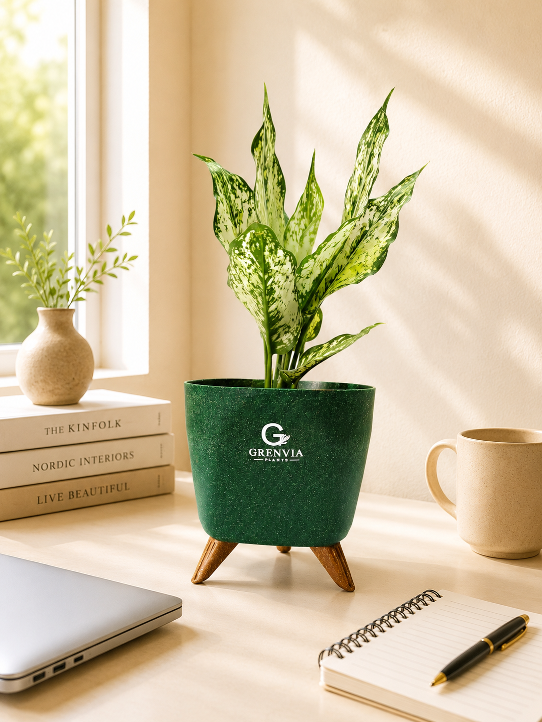 Aglaonema Snow White – Tripod Collection