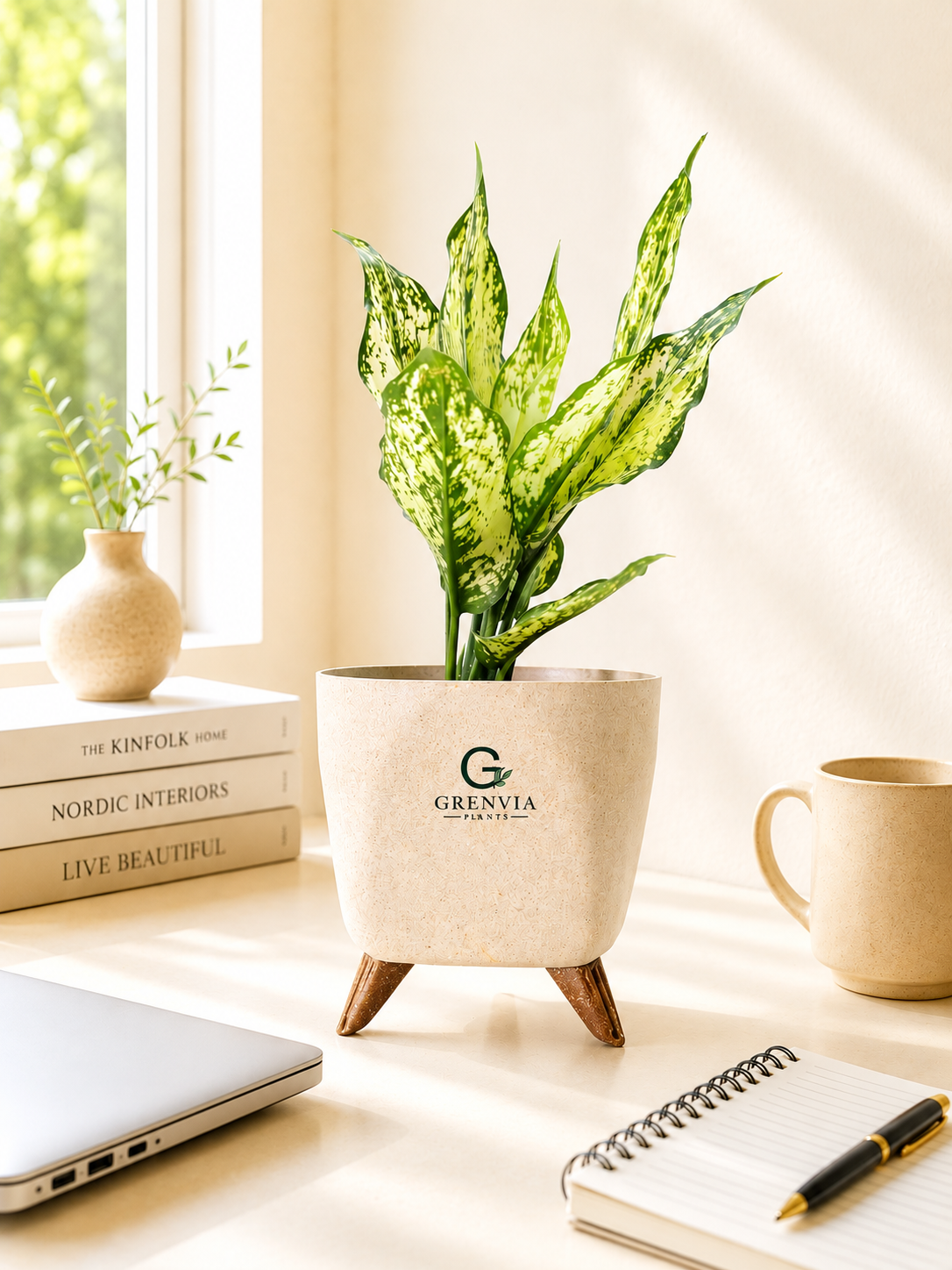 Aglaonema Snow White – Tripod Collection