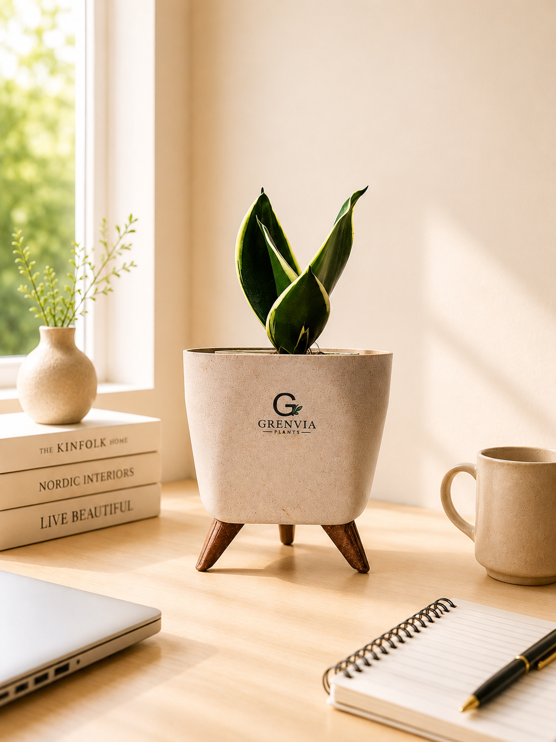 Snake Plant Mini-Tripod Collection